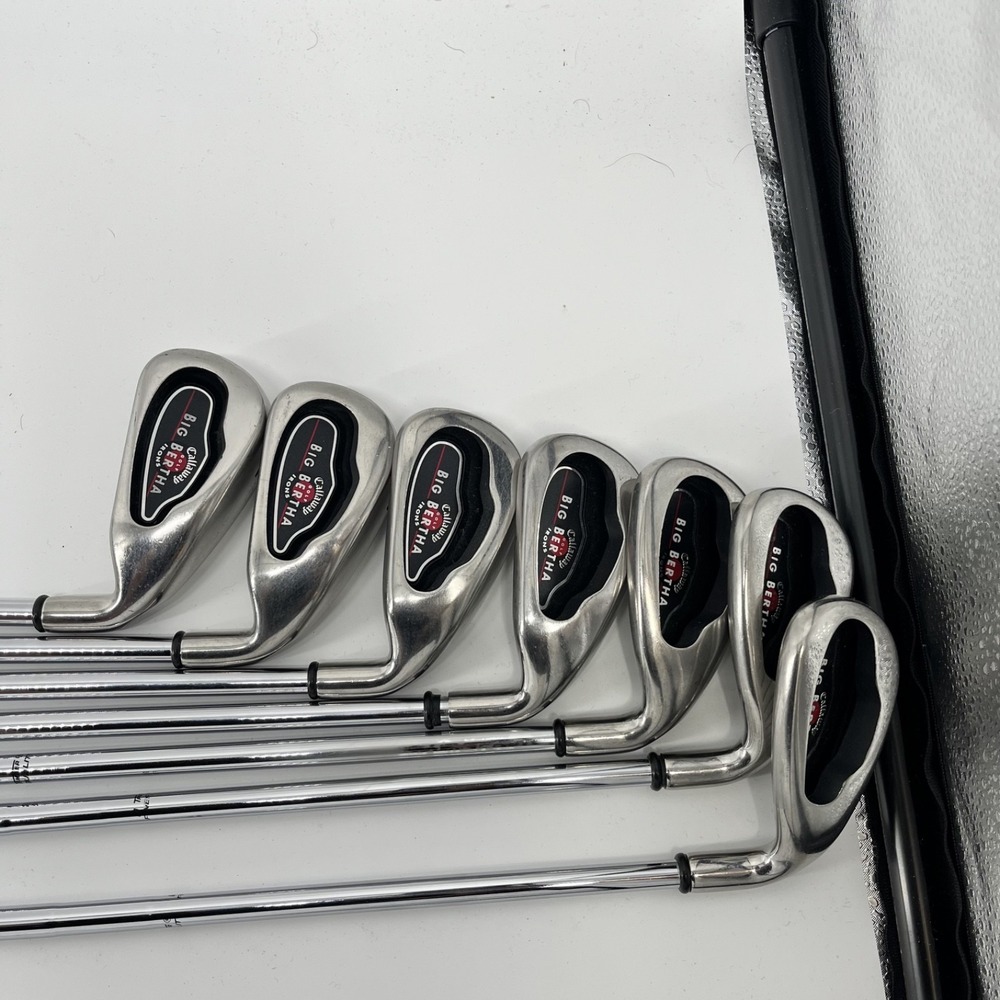 CALLAWAY Big Bertha Iron Set 4-10 W + Big Bertha 460 RH Driver 10*Graphite Shaft